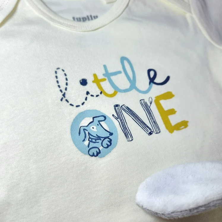 بادی آستین کوتاه طرح little one برند لوپیلو