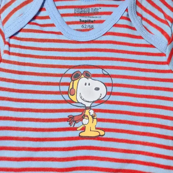 بادی آستین کوتاه طرح اسنوپی برند لوپیلو