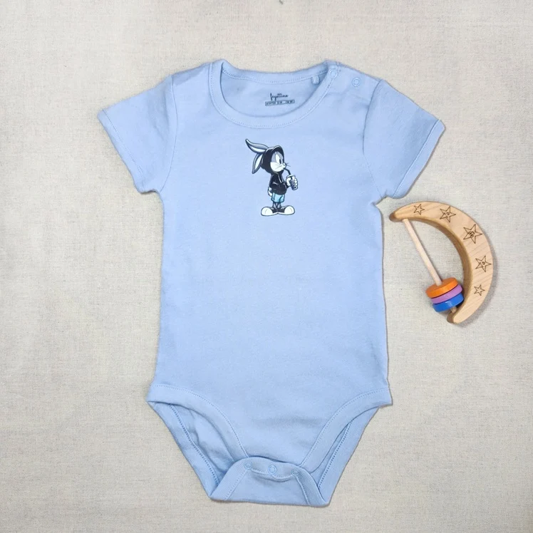 بادی آستین کوتاه طرح باگز بانی برند Fagottino