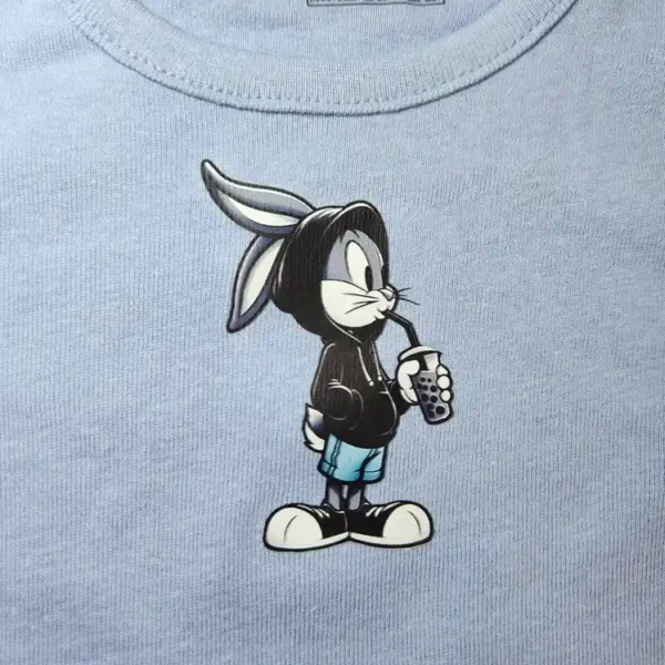 بادی آستین کوتاه طرح باگز بانی برند فاگوتینا