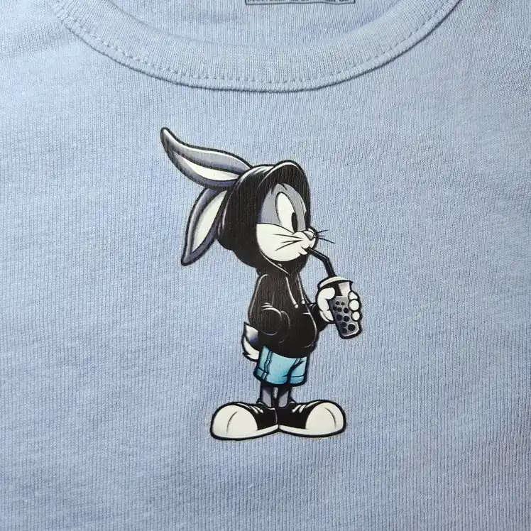 بادی آستین کوتاه طرح باگز بانی برند فاگوتینا