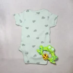 بادی آستین کوتاه طرح لاکپشت h&m