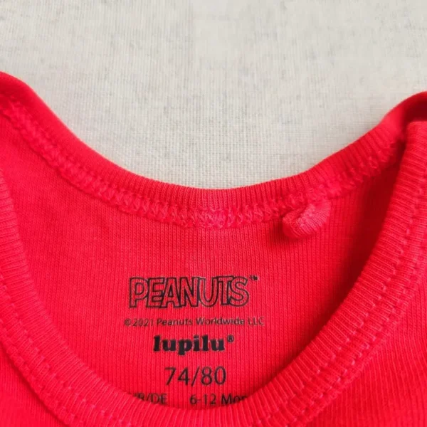 بادی آستین کوتاه طرح لیتل استرونات برند lupilu