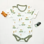 بادی آستین کوتاه طرح ماشین