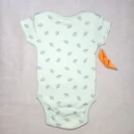 بادی آستین کوتاه کبریتی طرح قایق کاغذی مارک ergee