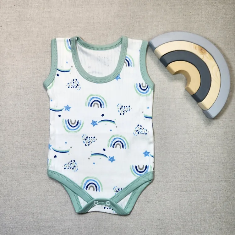 بادی رکابی طرح رنگین کمان برند بی بی وان