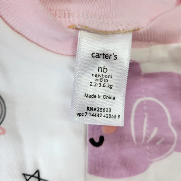 خرید آنلاین سرهمی جوراب دار وارداتی طرح فیل برند Carters