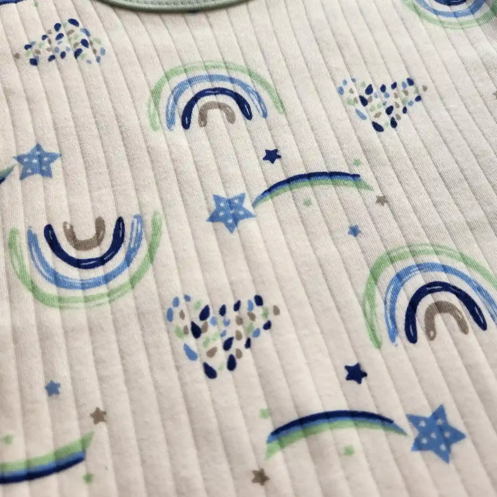 خرید بادی رکابی طرح رنگین کمان برند Babyone