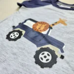 خرید رامپر وارداتی پسرانه طرح شیر و زرافه