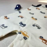 خرید رامپر وارداتی پسرانه طرح ماشین برند mimi threads