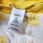 خرید سرهمی جوراب دار وارداتی طرح جوجه برند Carters