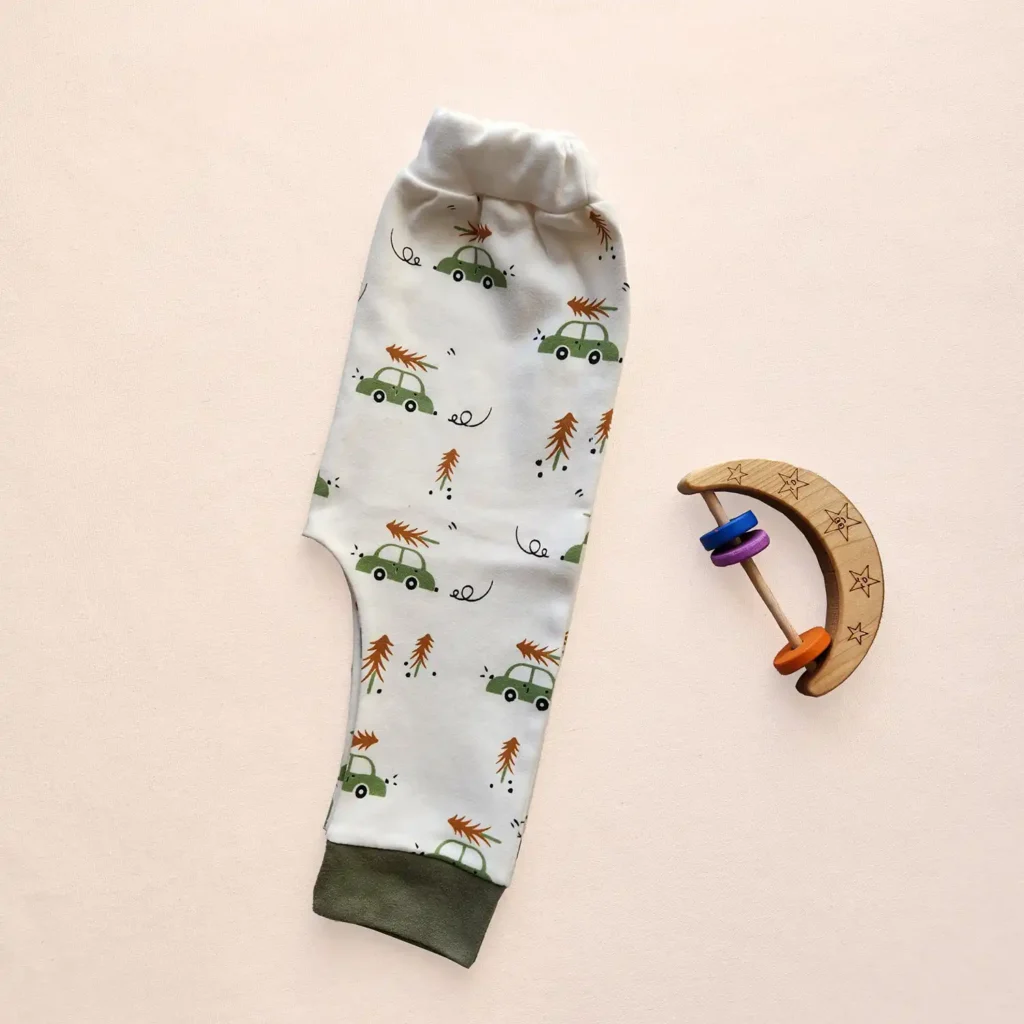 خرید شلوار پسرانه طرح ماشین برند Babyone