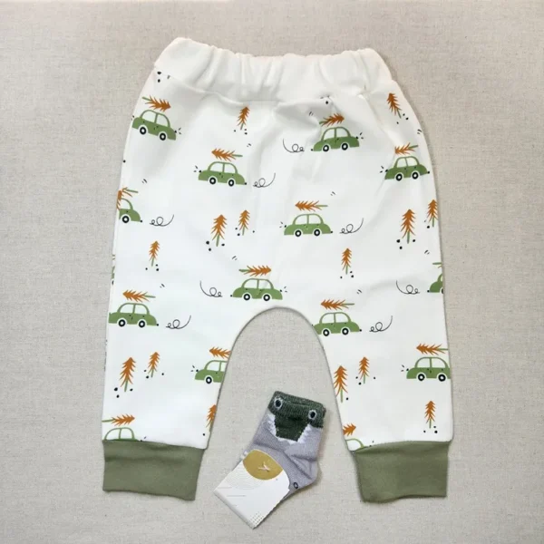 خرید شلوار پسرانه طرح ماشین برند بی بی وان