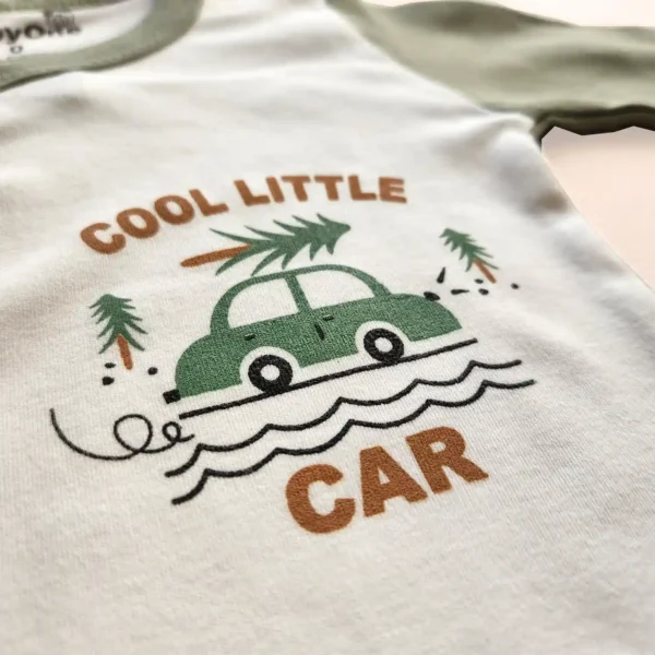 خرید مانتویی پسرانه طرح ماشین برند Babyone