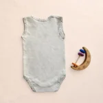 خریدبادی رکابی دخترانه طرح پروانه برند Babyone