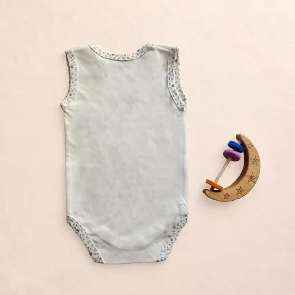 خریدبادی رکابی دخترانه طرح پروانه برند Babyone