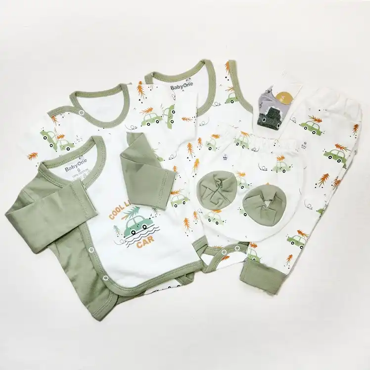 ست 5 تکه پسرانه طرح ماشین