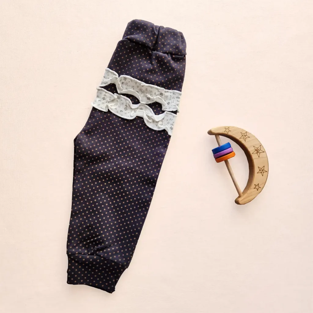 شلوار دخترانه طرح پروانه برند Babyone