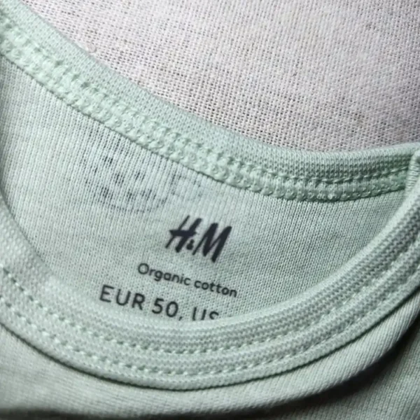 قیمت بادی آستین کوتاه طرح لاکپشت برند h&m