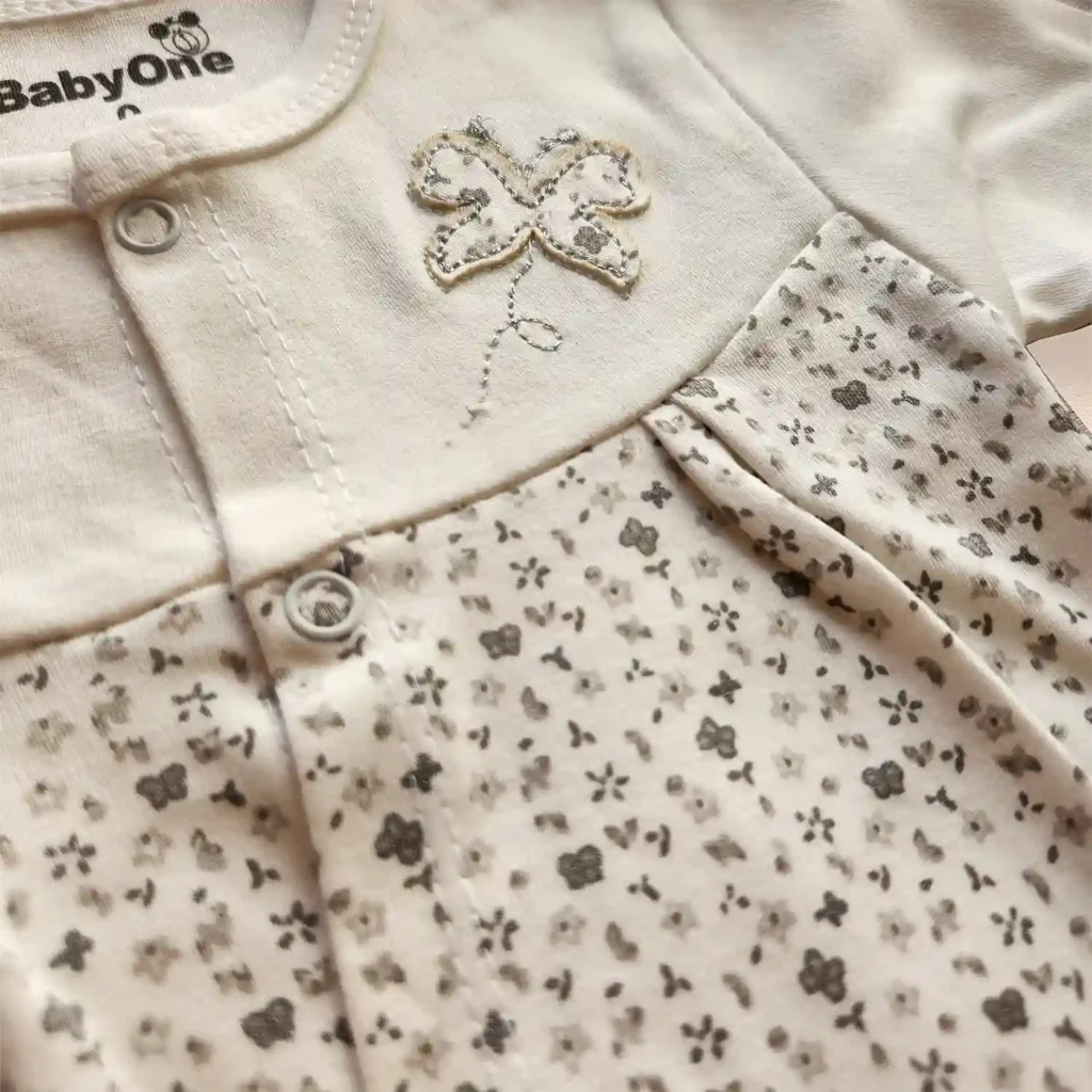 قیمت مانتویی دخترانه طرح پروانه برند Babyone