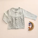 مانتویی دخترانه طرح پروانه برند Babyone