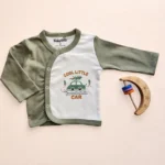 مانتویی پسرانه طرح ماشین برند Babyone