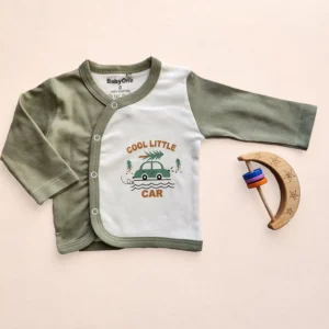 مانتویی پسرانه طرح ماشین برند Babyone