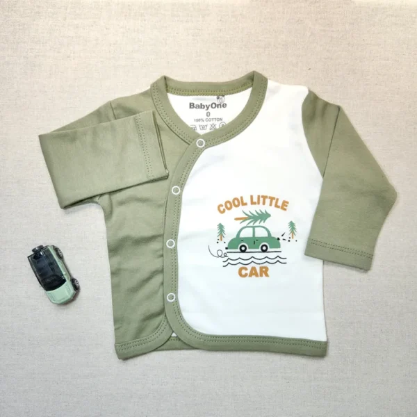 مانتویی پسرانه مدل ماشین برند بی بی وان