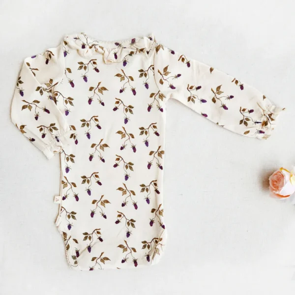 بادی دخترانه آستین دار طرح شاتوت برند Lil Atelier