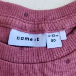 خرید بادی آستین بلند کبرینی طرح خالدار برند name it