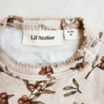خرید بادی دخترانه آستین بلند طرح زیتون برند Lil Atelier
