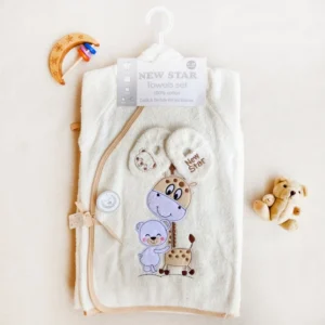 خرید ست 5 تیکه حوله طرح زرافه برند نیو استار