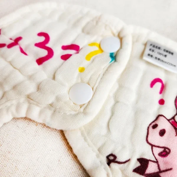 خرید پیشبند نوزادی طرح خوک