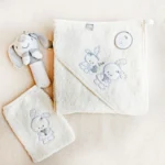 ست حوله 2 تکه طرح خرگوش برند mothecare