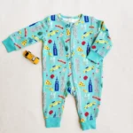 سرهمی دو زیپ طرح آسمان آرام برند H&M