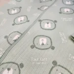 سرهمی دو زیپ طرح خرس سبز برند اچ اند ام