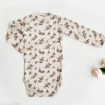 قیمت بادی دخترانه آستین بلند طرح زیتون برند Lil Atelier