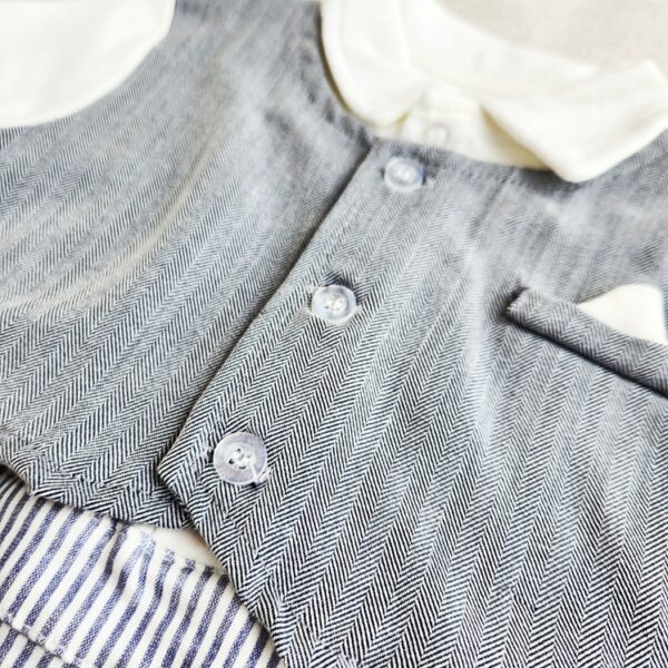 قیمت رامپر پسرانه جلیقه دار برند RedTag