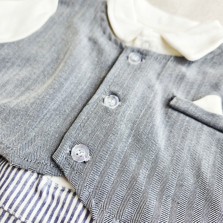 قیمت رامپر پسرانه جلیقه دار برند RedTag