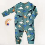 قیمت سرهمی دو زیپ طرح دایناسور رنگ سبز برند h&m