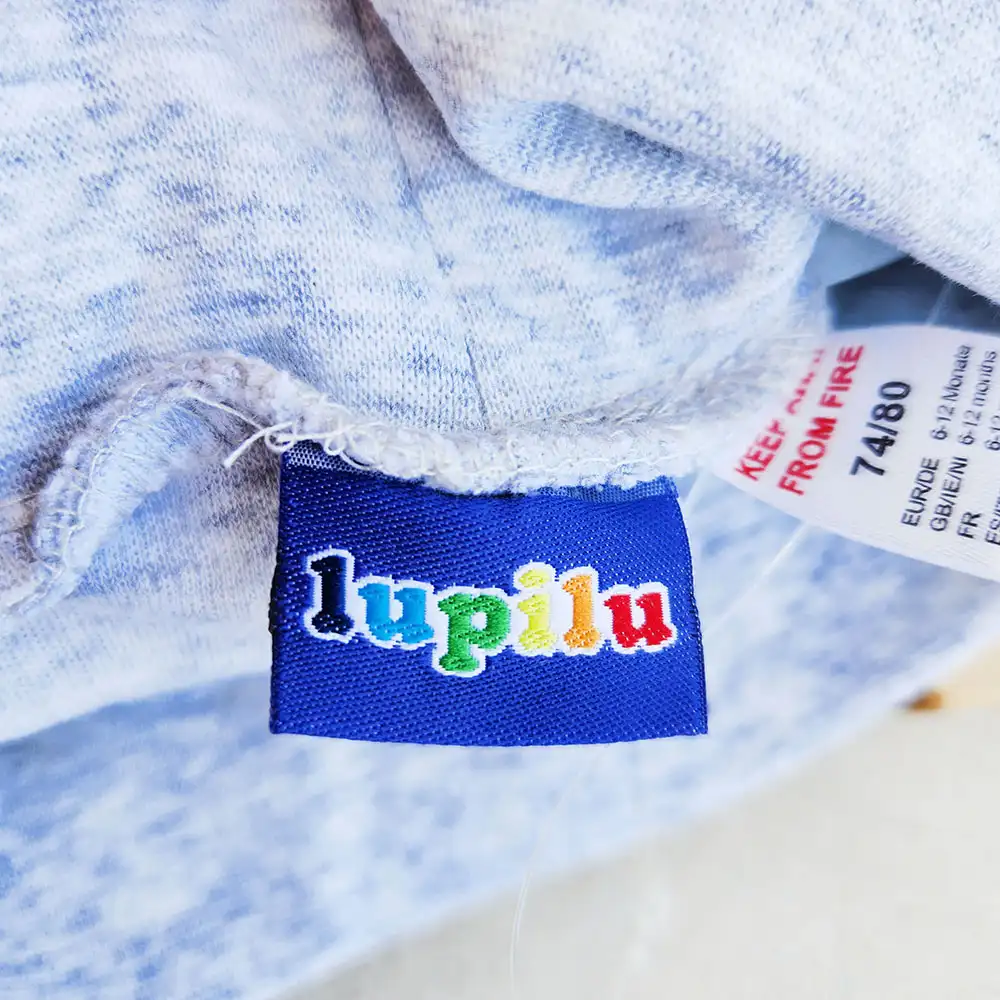 حرید شلوار ضدکولیک ساده طوسی روشن برند lupilu