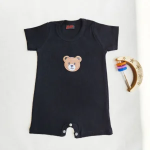 رامپر کبریتی طرح خرس رنگ مشکی