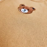 رامپر کبریتی طرح خرس رنگ نسکافه ای