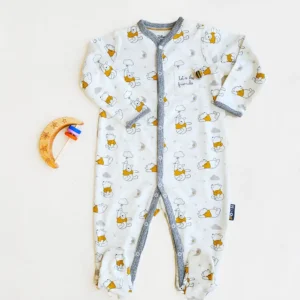 سرهمی جوراب دار وارداتی طرح پو برند Disney Baby