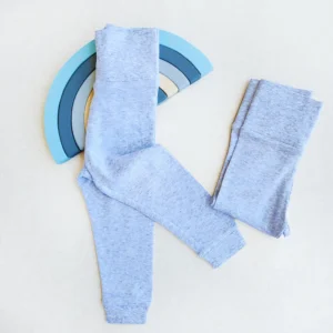 شلوار ضدکولیک ساده طوسی روشن برند lupilu