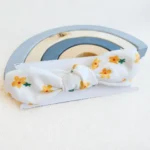 هدبند دخترانه طرح گل های زرد