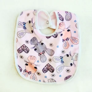 پیشبند نوزادی طرح خرگوش کد 10109