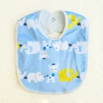 پیشبند نوزادی طرح قطار حیوانات کد 10111