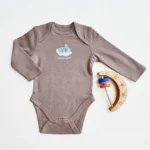 بادی آستین بلند وارداتی طرح کوالای خوابالو برند C&A