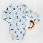 بادی آستین دار وارداتی طرح راکون های بامزه برند C&A